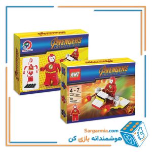لگو اونجرز فلش با سفینه ۳۹ قطعه کد AMT3231