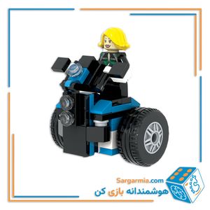 لگو سوپرهیرو اسکوترسوار  بیوه سیاه AMT3236