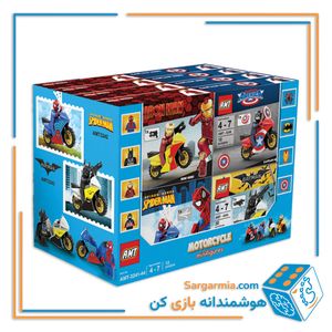 لگو مینی فیگور موتور سوار کاپیتان آمریکا AMT3245