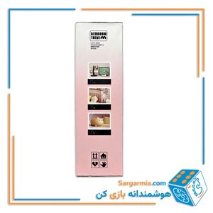 ساختنی اتاق خواب مینیاتوری چراغ دار ۹۲ قطعه کد EP502 - MINIATURE Bed Room