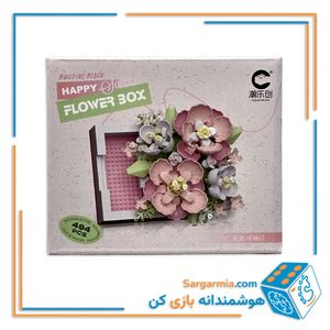لگو باکس گل صورتی ۴۹۴ قطعه کد ۷۳۷۱