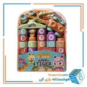 ساختنی خردسال ببر خوشحال - ۵۰ قطعه