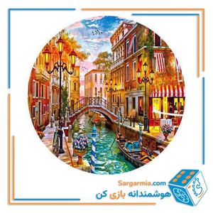پازل چوبی ونیز - بسته‌بندی شیشه‌ای