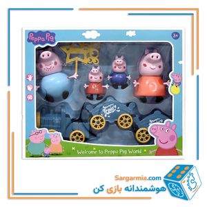 اسباب بازی پاپاپیگ قطار خانوادگی