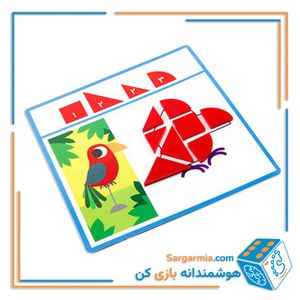 بازی آموزشی قلقلک مدل اشکال سازنده
