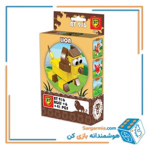  لگو حیوانات سری 2 مدل شیر کد BT916