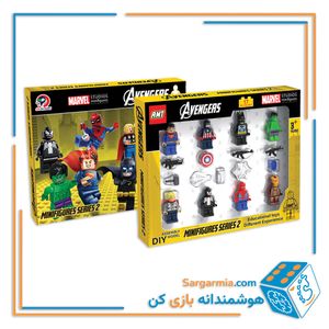لگو فیگور مارول 8 عددی با وسایل کد AMT3257
