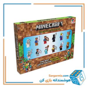 لگو مینی فیگور ماینکرفت 12 مدل با وسایل کد AMT3254