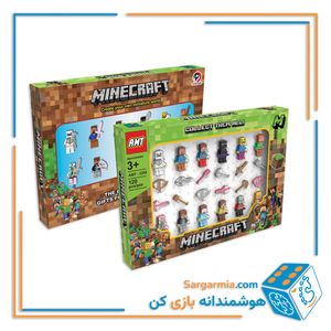 لگو مینی فیگور ماینکرفت 12 مدل با وسایل کد AMT3254