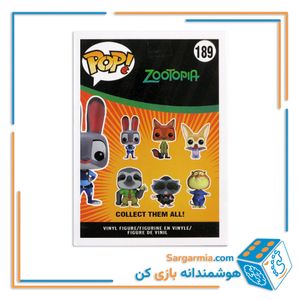 فانکو پاپ زوتوپیا کد 189