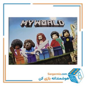 مینی فیگور لگویی ماینکرفت  کد ۰۱ - Lego minifigures minecraft