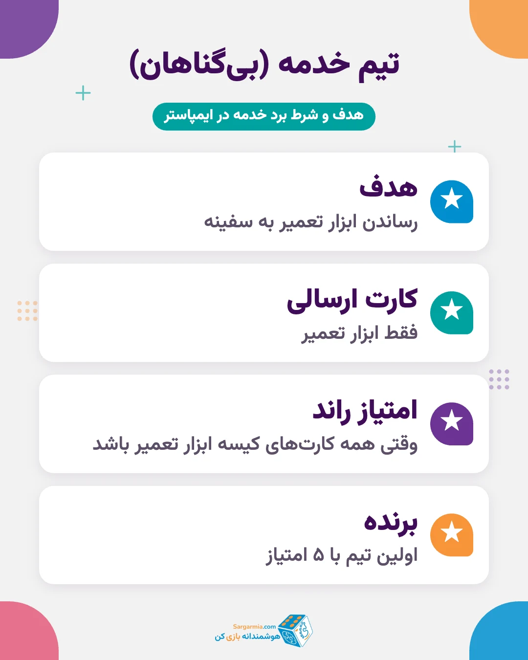 آموزش بازی ایمپاستر؛ مقایسه هدف و شرط برد خدمه و ایمپاسترها
